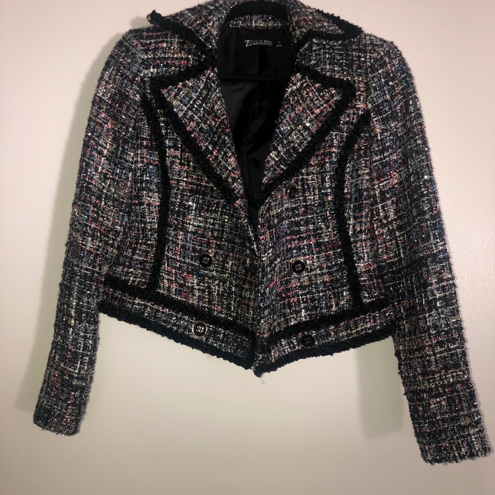 Tweed glittery jacket - Picture 2 of 3